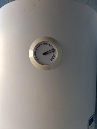 Calentador eléctrico Emelson blanco