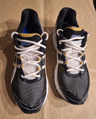 Zapatillas Asics Gel Pulse 4 Negro/Dorado
