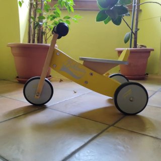 Triciclo Janod Bikloon legno
