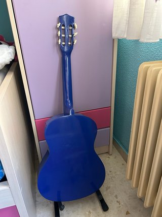 Guitarra azul Tiger