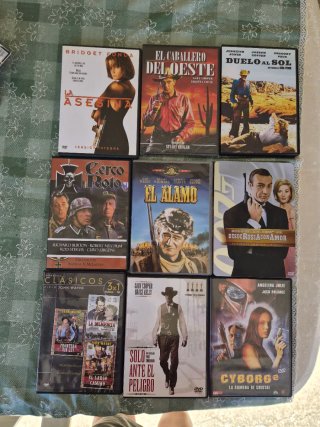 Películas DVD: Jackie Chan, Terminator, Can