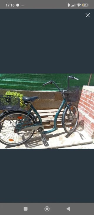 Bici Holandesa con cesta
