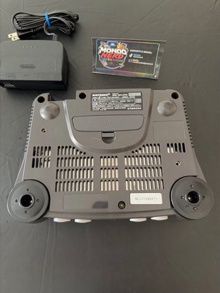 Nintendo 64 N64 Console NTSC-J Nero