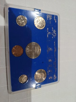 Estuche Monedas Suecas 1983