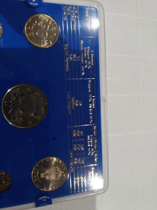 Estuche Monedas Suecas 1983