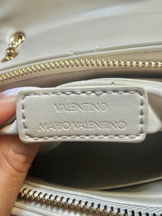 Bolso Valentino Beige Dorado