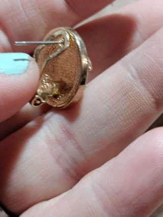 Pendientes Chanel Vintage Dorados y Plateados