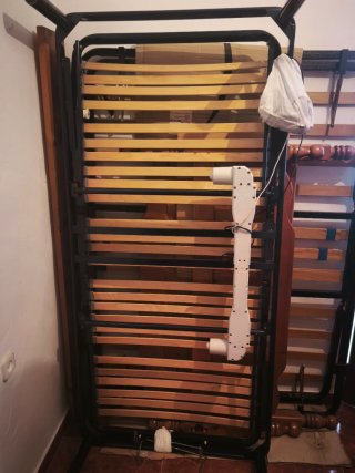 Cama articulada eléctrica con mando