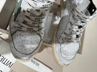 Golden Goose Ball Star Sneakers Blancas y Verdes