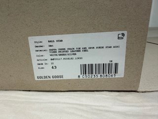 Golden Goose Ball Star Sneakers Blancas y Verdes