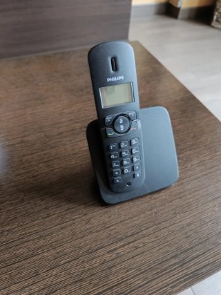 Teléfono Inalámbrico Philips Negro