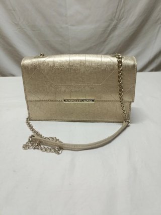Bolso bandolera Purificación García dorado