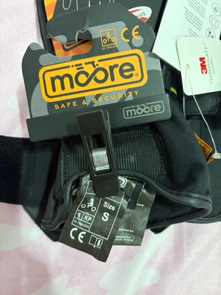 Guantes Moore Talla S Moto Negro
