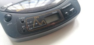 DISCMAN SANYO CDP-45A REPRODUCTOR CD PORTATIL
