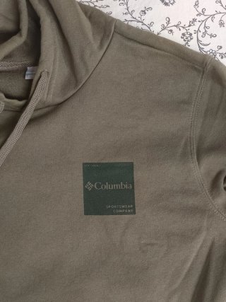 Sudadera Columbia Verde Oliva Nueva con etiquetas