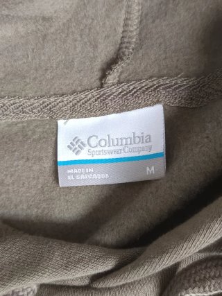 Sudadera Columbia Verde Oliva Nueva con etiquetas