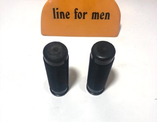 Puños Eco negros para bicicleta clásica