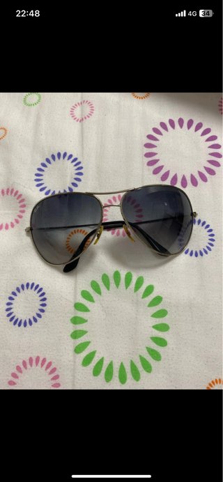 Gafas de sol Ray-Ban Aviator Negro/Gris