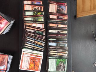 Cartas Magic MTG: Montaña, Makindi, Volcánico
