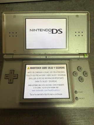 Nintendo DS Lite Argento + Caricatore