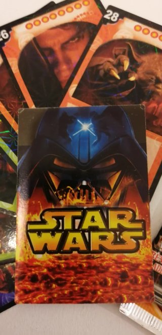 STAR WARS EPISODE III 7 SOBRES DE CROMOS CARDS