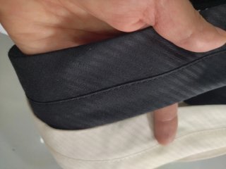 Fitas de cós costuradas