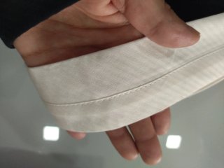 Fitas de cós costuradas