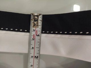 Fitas de cós costuradas