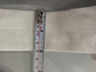 Fitas de cós costuradas