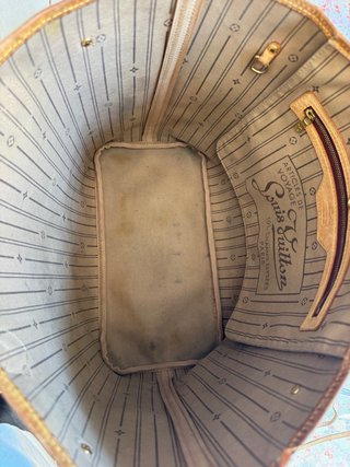 Louis Vuitton Neverfull Bolso Marrón