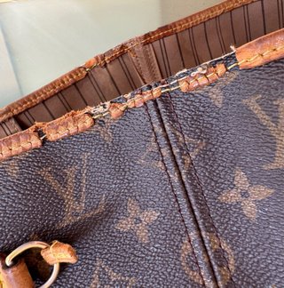 Louis Vuitton Neverfull Bolso Marrón