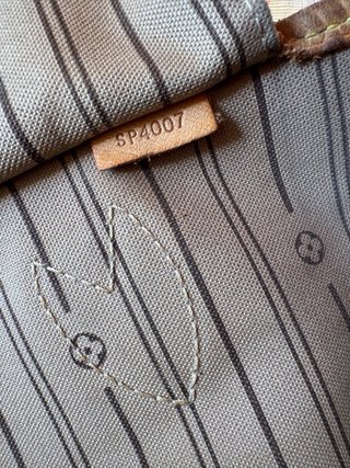 Louis Vuitton Neverfull Bolso Marrón