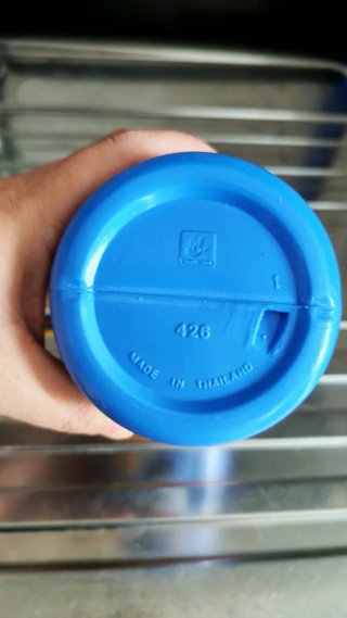 Borraccia bambini vintage plastica con cannuccia