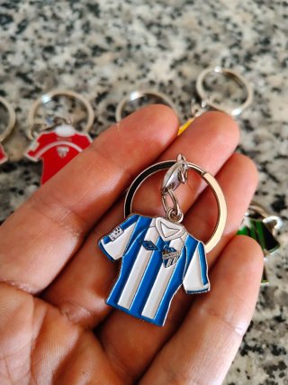 Lote 8 portachiavi vintage calcio spagnolo