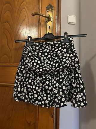 Falda pantalón floral Elena Miro