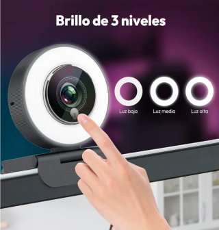 Webcam Papalook HD 1080P Streaming