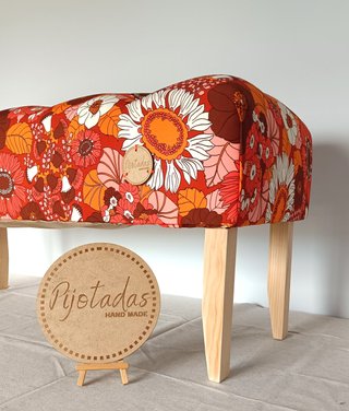 Banco, mueble, pie cama, taburete, NUEVO.