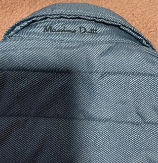 Parka Massimo Dutti Talla L Gris