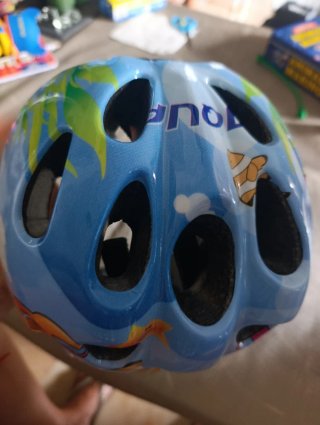 Casco bici infantil nuevo pulpo