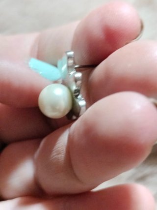 Pendientes Ositos con Perlas
