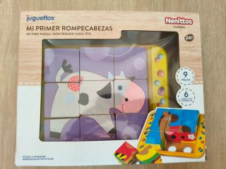 Rompecabezas de madera cubos Juguettos
