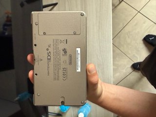 Nintendo DS XL Nera + Custodia Pokemon