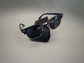 Gafas de sol Ray-Ban Clubmaster Negro/Dorado