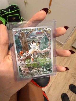 Carta Pokémon Básico Meowth 70 HP