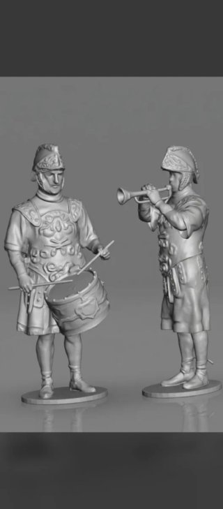 Corneta y Tambor Centuria Romana