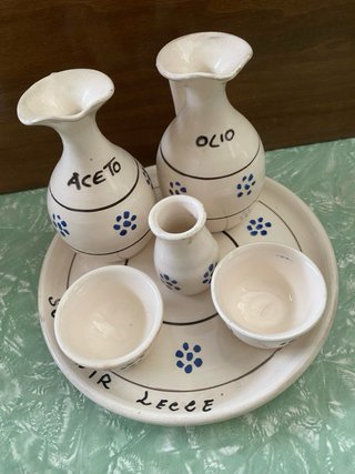 Set souvenir Lecce Aceto Olio