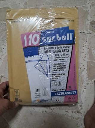20 Buste Imbottite Sacchetti 22x33