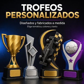 Trofeos Personalizados a Medida