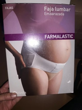 Faja Lumbar Embarazada Farmalastic Talla G