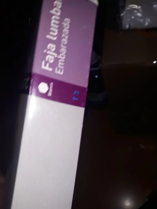 Faja Lumbar Embarazada Farmalastic Talla G